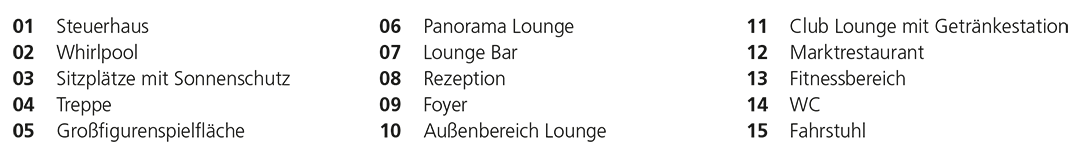 Deck plan