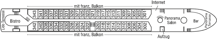 Deck plan