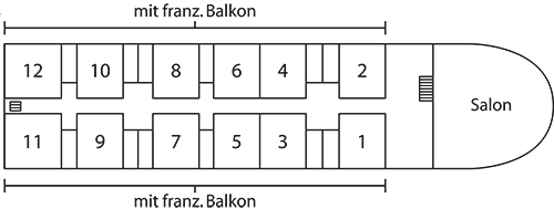Deck plan