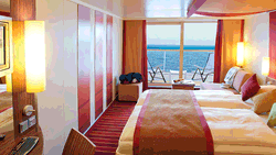 AIDAsol balcony stateroom