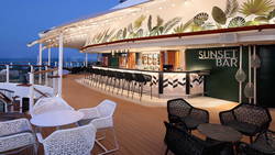 Celebrity Eclipse Sunset Bar