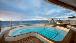 Celebrity Flora Sunset Lounge jacuzzi