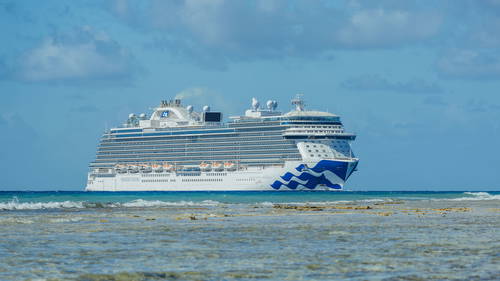 Enchanted Princess view of the ship