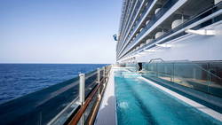 MSC Seashore Infinity Pool