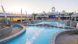 MSC Splnedida Aqua Park Pool
