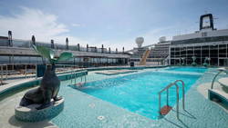 MSC World America La Plage Pool