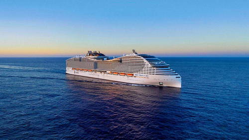 MSC World Asia Schiffsansicht