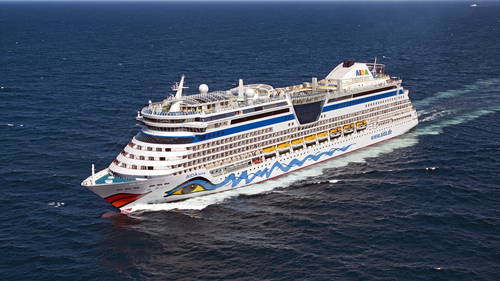 AIDAbella ship view