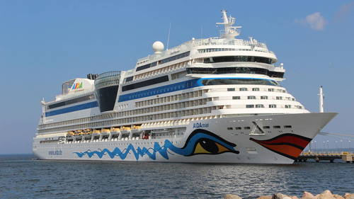 AIDAmar Ship view