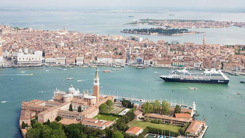 Azamara Onward ship view