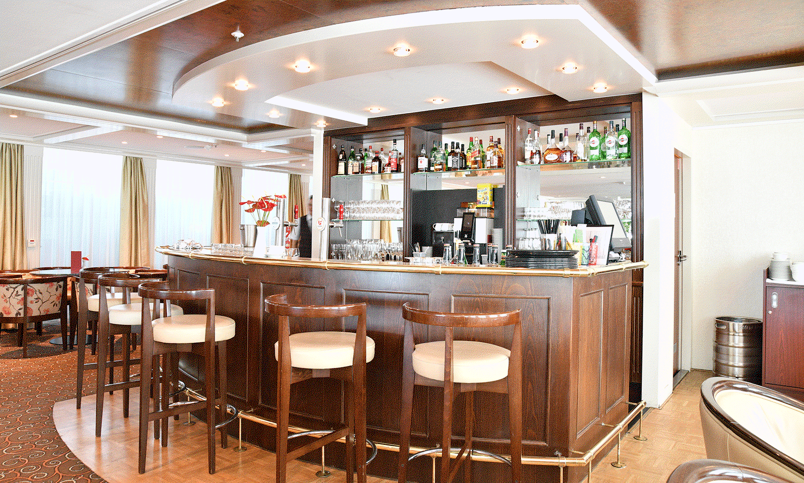 bar area