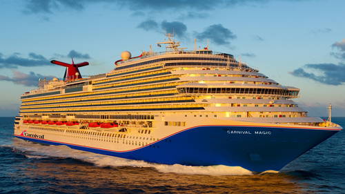 Carnival Magic outside view