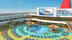 Carnival Magic beach pool
