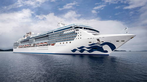 Island Princess: Outside view