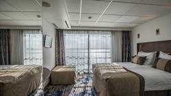 Stateroom with french balcony
