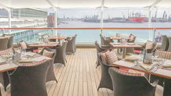 Ovation outside dining area 