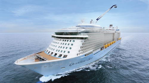 Quantum of the Seas: Outside View