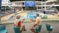 Radiance of the Seas Outdoor Movie Screen