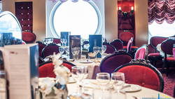 MSC Fantasia Restaurant Red Velvet