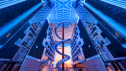 MSC World Europa Venom Drop slide