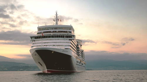 Queen Elizabeth view of the ship