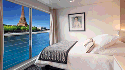 Renoir stateroom with French balcony