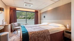 Rhein Melodie stateroom with French balcony