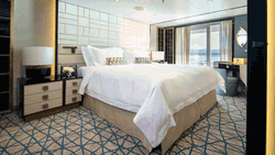 Seven Seas Splendor Seven Seas Suite bedroom