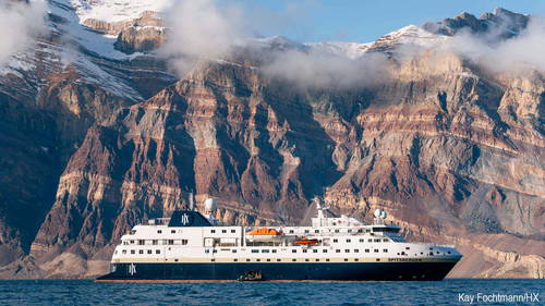 Spitsbergen Schiffsansicht