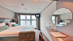VistaRio stateroom with French balcony