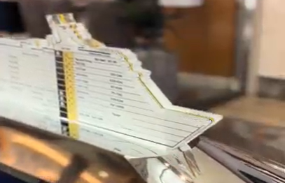 Schiffsmodell der Independence of the Seas von Royal Caribbean an Bord