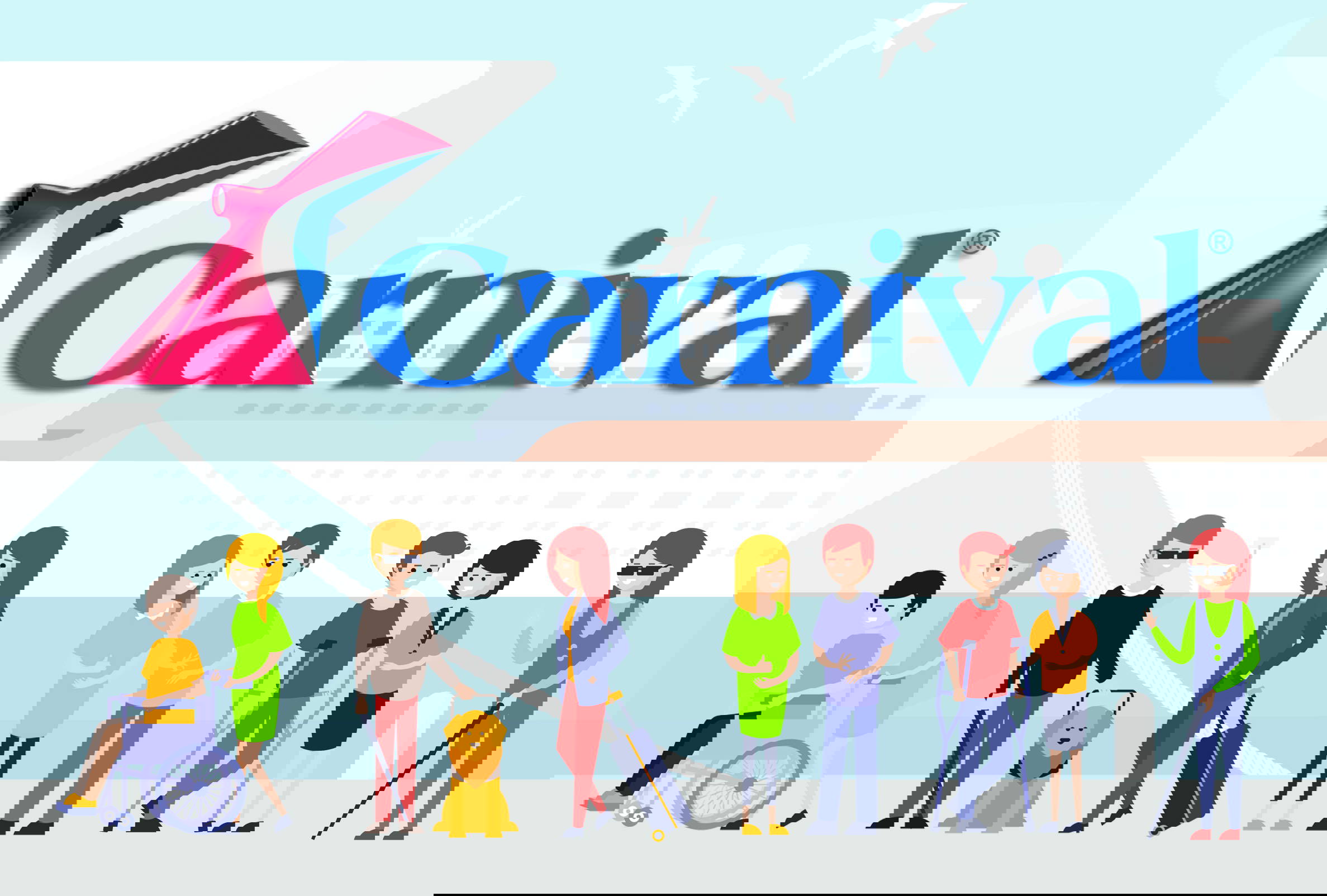 Mit Handicap bei Carnival Cruise Line