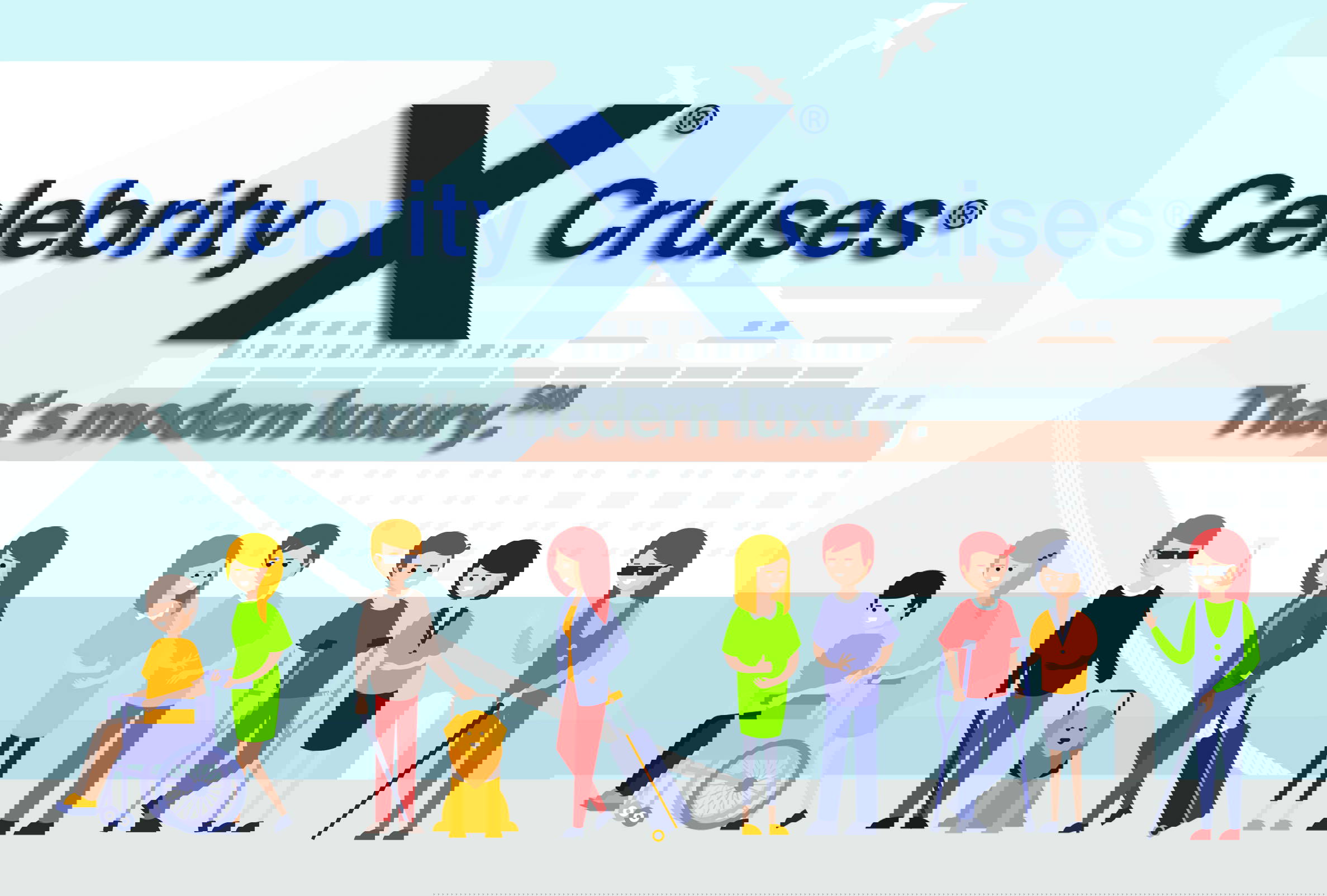 Mit Handicap bei Celebrity Cruises