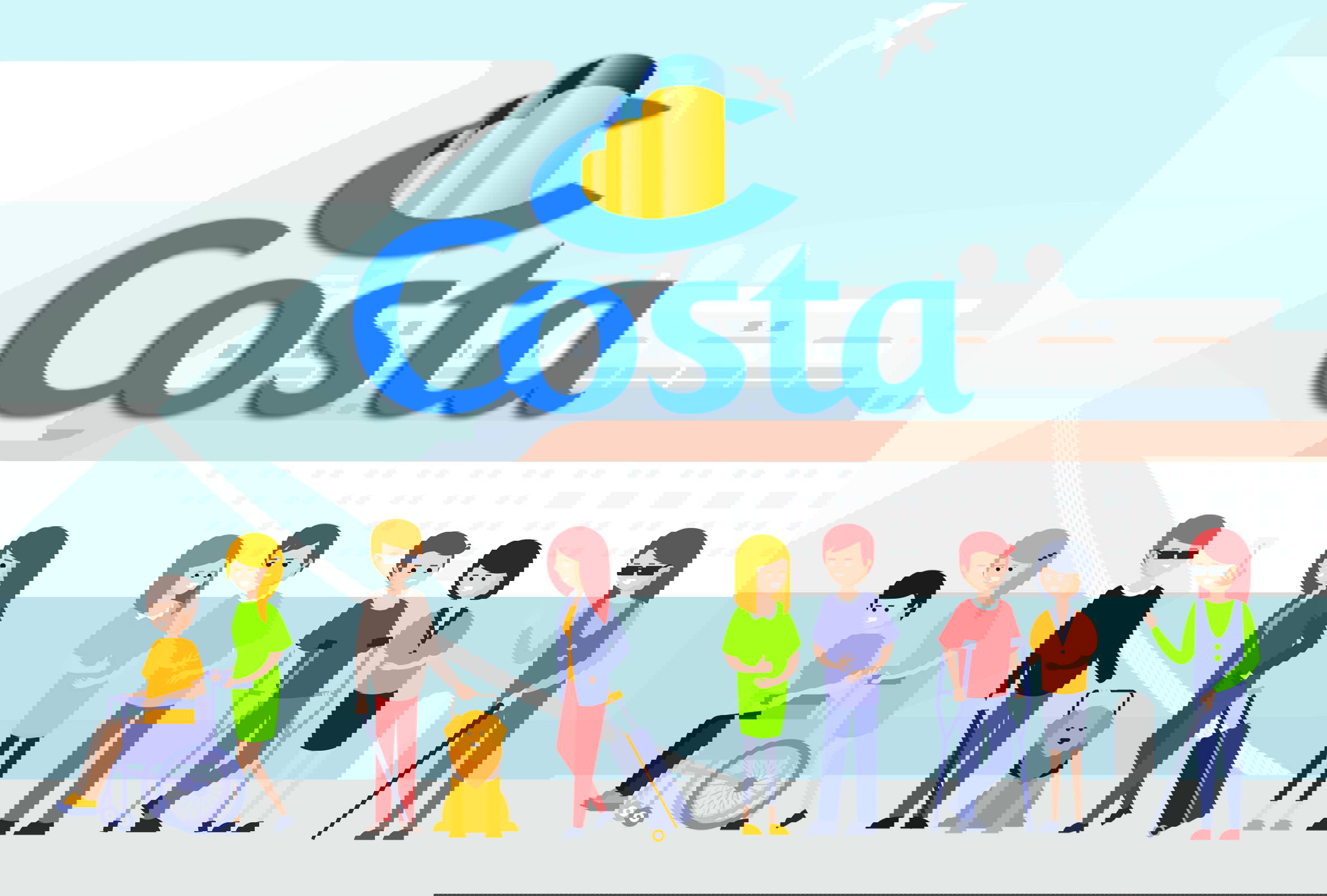 Mit Handicap bei Costa Kreuzfahrten