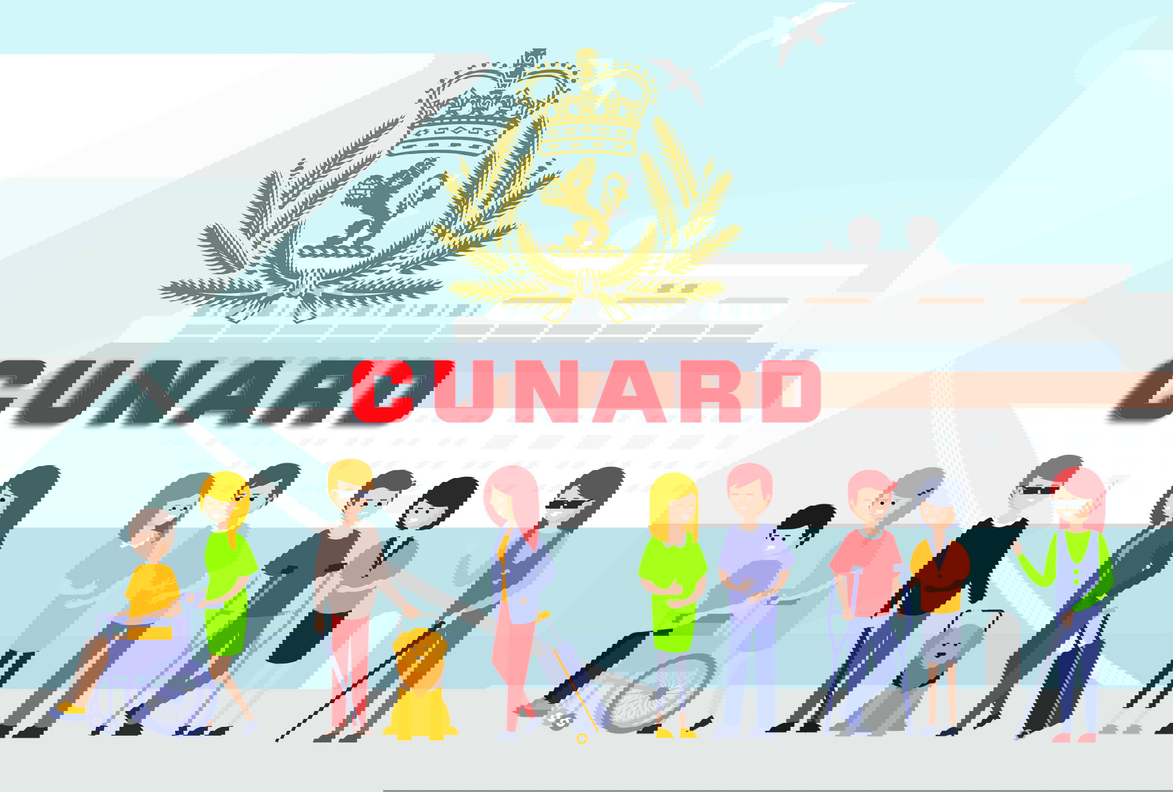 Mit Handicap bei Cunard Line