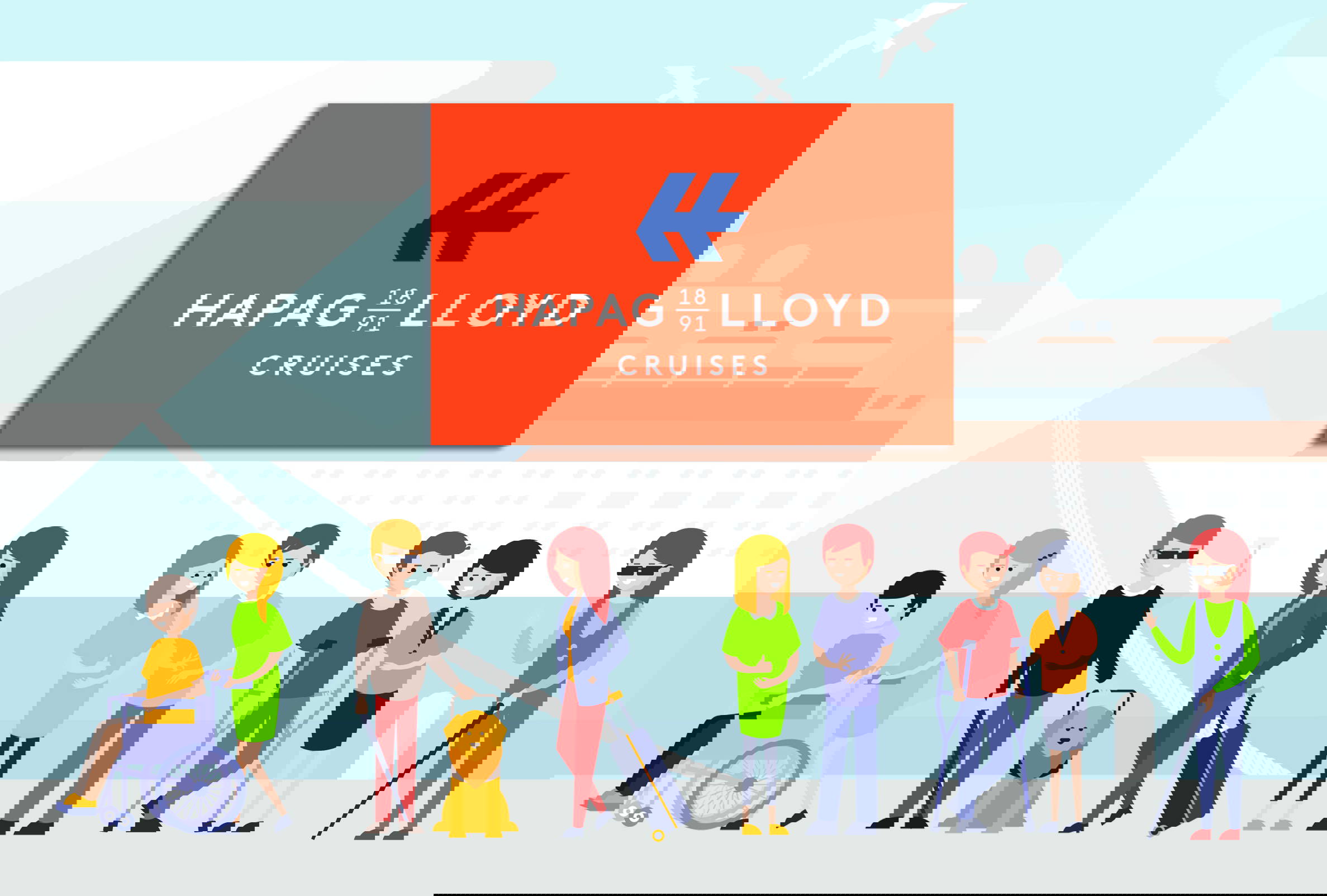 Mit Handicap bei Hapag-Lloyd Cruises