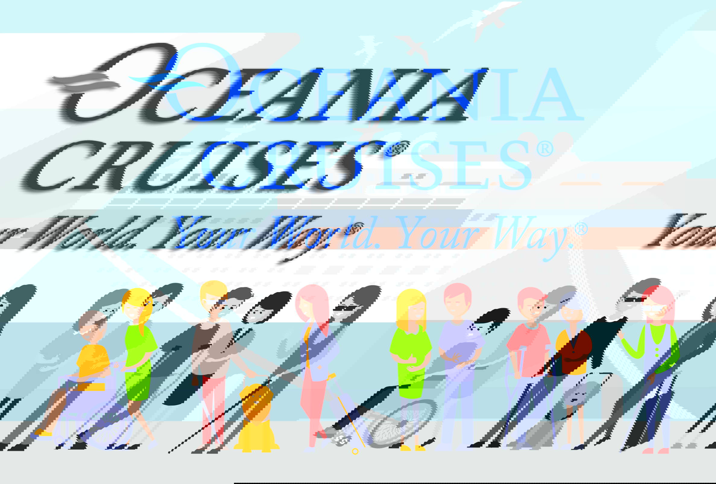 Mit Handicap bei Oceania Cruises