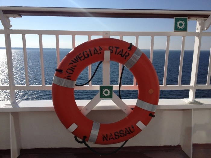 Life Buoy of the Norwegian Star