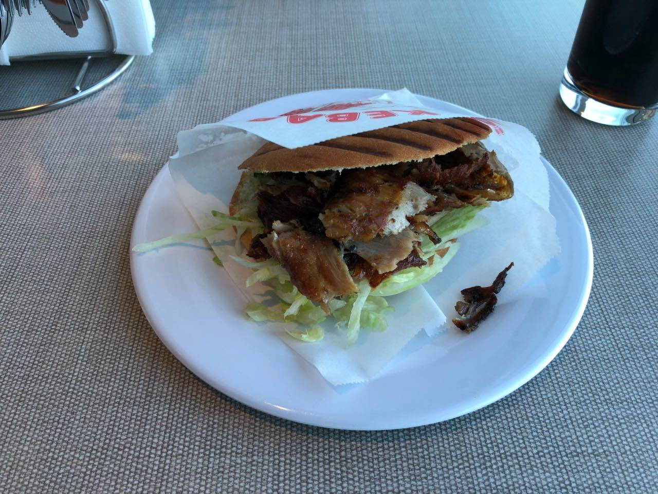 Döner auf der Mein Schiff 1