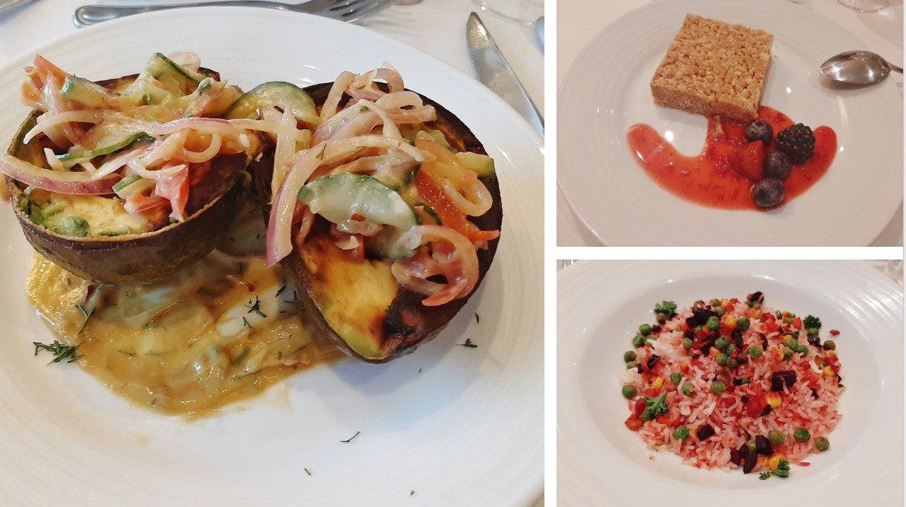 Vegan Menü Royal Caribbean