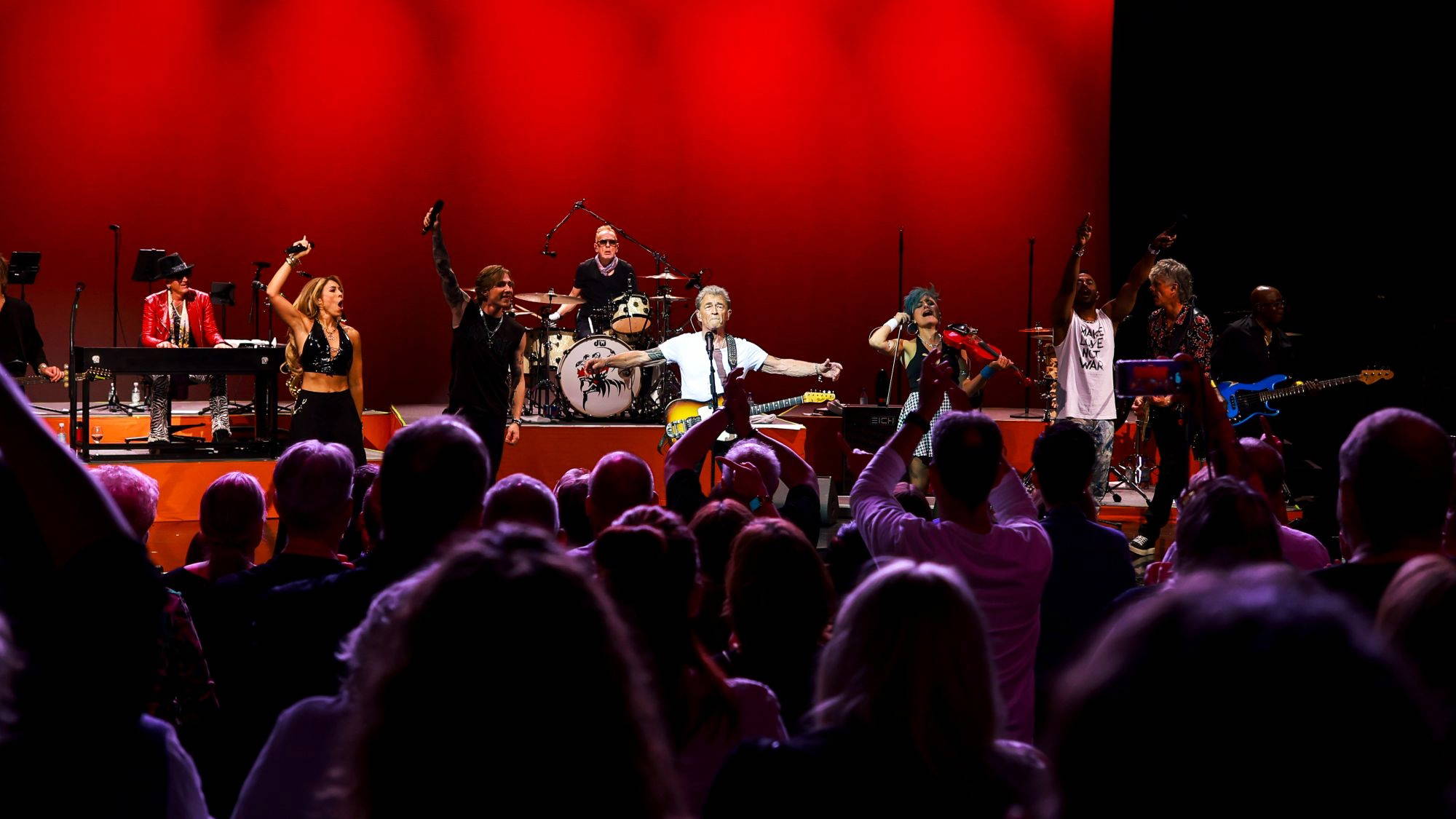 Peter Maffay auf der Mein Schiff 1 im Mittelmeer