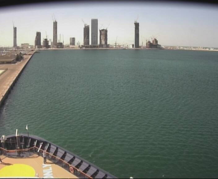 Aktuelle Schiffsansicht