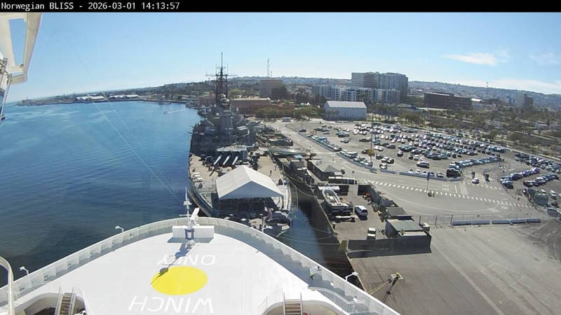 Aktuelle Schiffsansicht