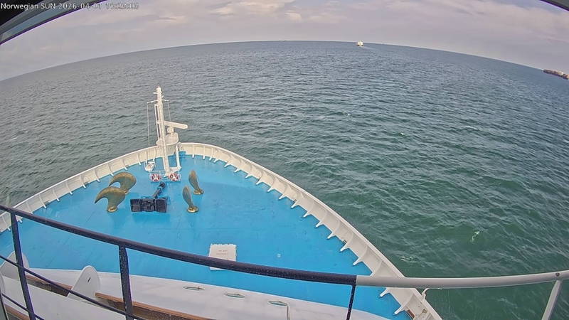 Aktuelle Schiffsansicht